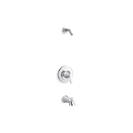 Sterling Valton Rite-Temp Bath And Shower Faucet Trim Set, Without Showerhead TLS24820-4-CP